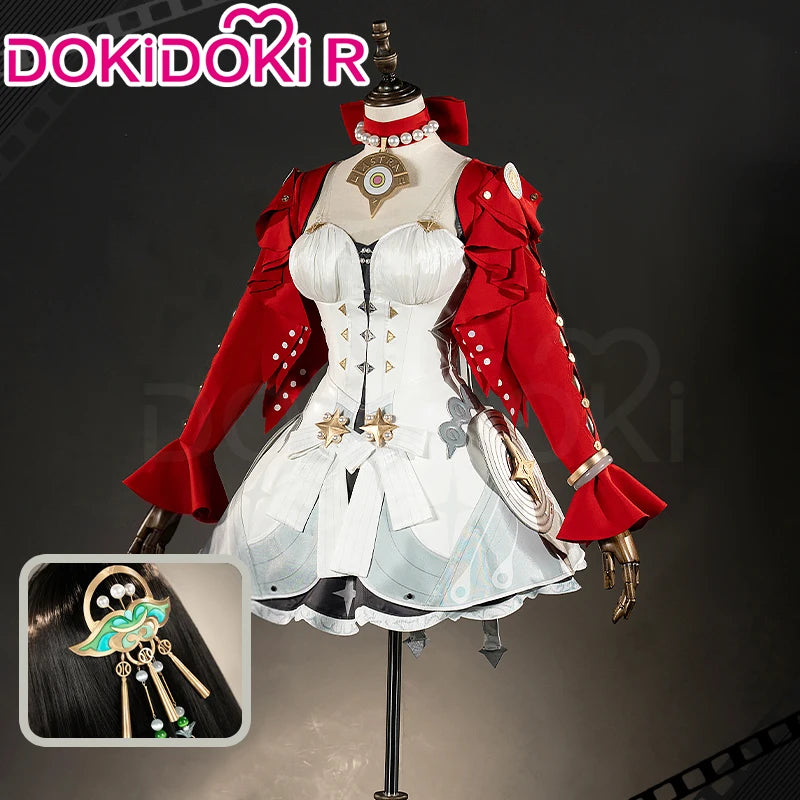 IN STOCK Astra Yao Cosplay Costume Game Zenless Zone Zero【S-2XL】DokiDoki-R ZZZ Women Dress Astra Cosplay Plus Size