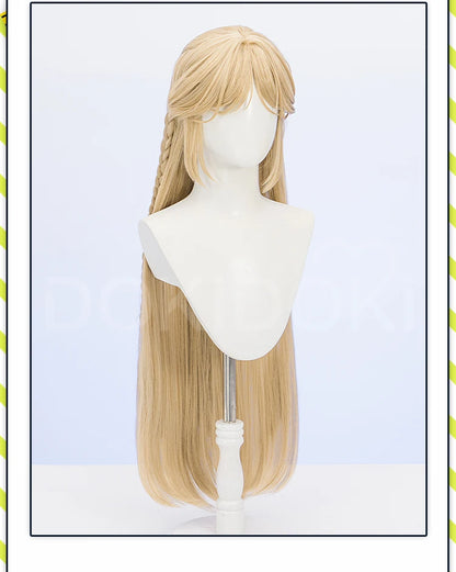 IN STOCK Augusta Cantarella Cartethyia Fleurdelys Iuno Wig Game Wuthering Waves DokiDoki 100cm Wig Cantarella Cosplay Free Cap