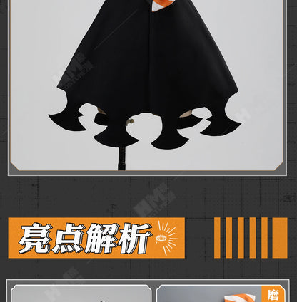 Anime Gachiakuta Amo Empool Cosplay Costume Wig Dress Uniform Tattoo Stickers Cleaners Halloween Party for Women Girls Role Play