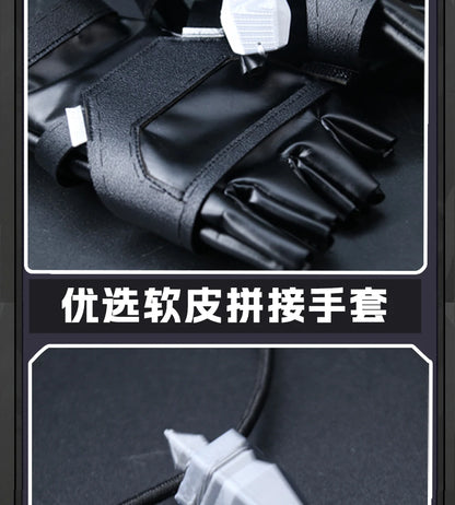 Zenless Zone Zero Komano Manato Cosplay Costume Wig Uniform Ears Spook Shack Halloween Party for Women Men Girls Role Play Props