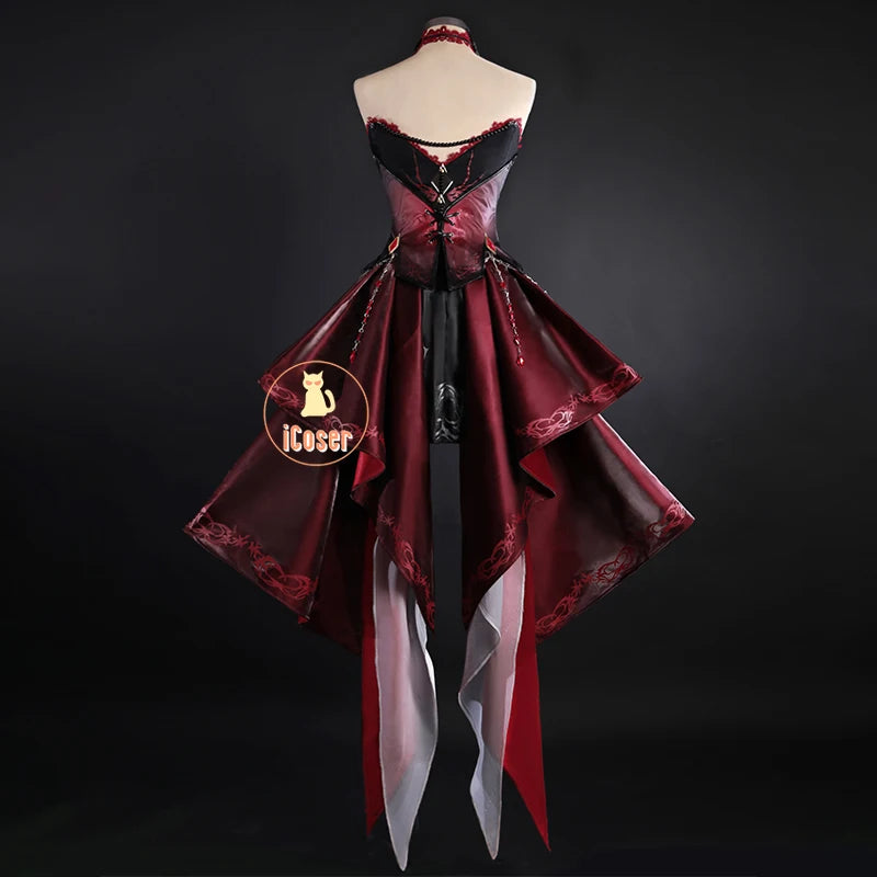 iCoser Love and Deepspace Heroines Cosplay Costume Abysm Sovereign Dress New Combat Outfit Hunter Uniform Halloween Women Girls