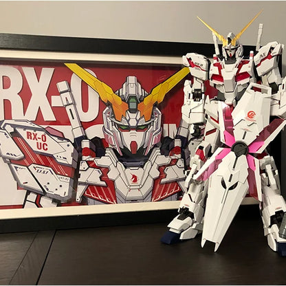 Daban PG 1/60 RX-0 Unicorn Series Perfectibility Phenex Banshee Final Battle Ver Anime Assembly Model Kit Toy