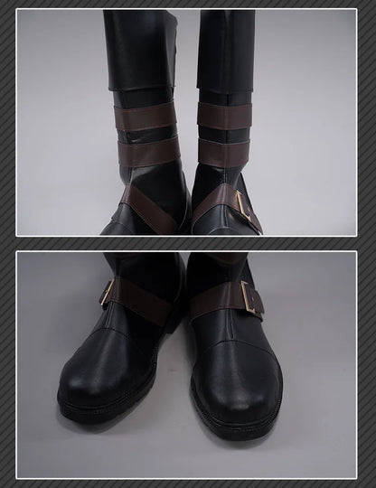 UWOWO Nierr Automataa 9S Cosplay Shoes Costume Yorhaa 9S No.9 Type S Shoes Boots