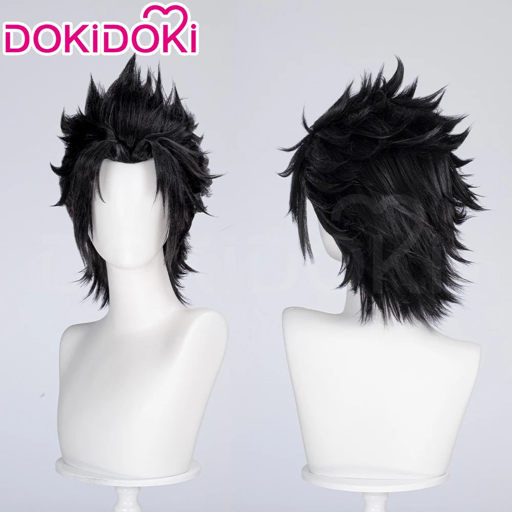 IN STOCK Zackk Fair Wig Game FF Cosplay Wig DokiDoki Men Short 35cm Hair Zackk Fair Christmas Cosplay Free Wig Cap