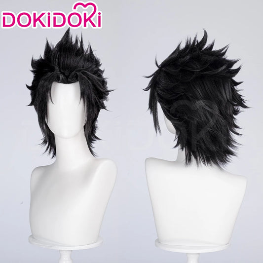 IN STOCK Zackk Fair Wig Game FF Cosplay Wig DokiDoki Men Short 35cm Hair Zackk Fair Christmas Cosplay Free Wig Cap