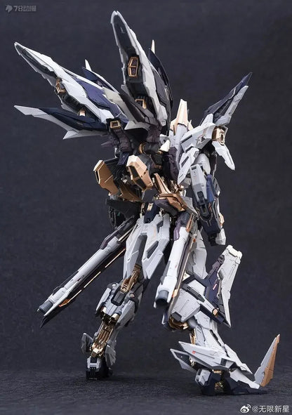 Original Infinite New Star 1/100 Aurora Imperial Dawn Knight Troops Alloy Die Casting Frame Model Halloween Gift