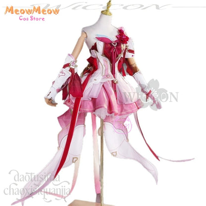 Honkai Impact 3 Elysia Cosplay Costume Set Polyester
