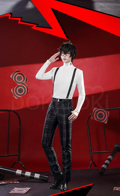 IN STOCK Amamiya Ren Cosplay Costume【S-2XL】DokiDoki-SR Men School Uniform Halloween Plus Si