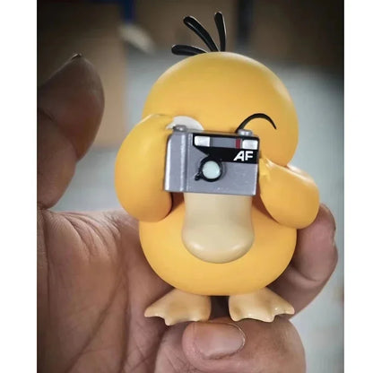 10cm Pokemon Psyduck Anime Action Figure Toys Kawaii Figurine Cartoon Model Car Ornament Statue Decoration Toys Birthday Gift