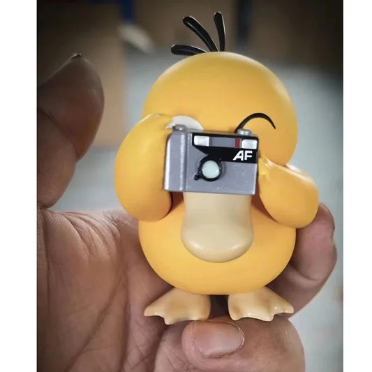 10cm Pokemon Psyduck Anime Action Figure Toys Kawaii Figurine Cartoon Model Car Ornament Statue Decoration Toys Birthday Gift
