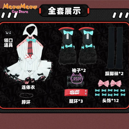 Zenless ZoneZero Nangong Yu Rokudo Sariya Cosplay Set Polyester