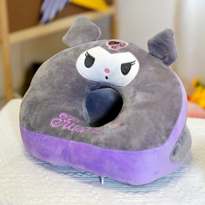 Cute My Melody Kuromi Nap Pillow Lovely Hollow Hand Rests Office Classroom StellaLou Cinnamoroll Pillow Cushion Gifts Washable