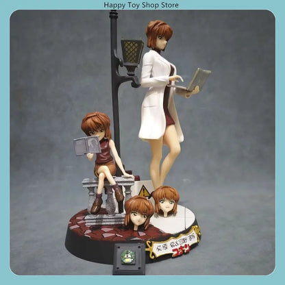 Detective Conan Ai Haibara Two Forms PVC Figure Desktop Ornament for Anime Fans - 12-26cm