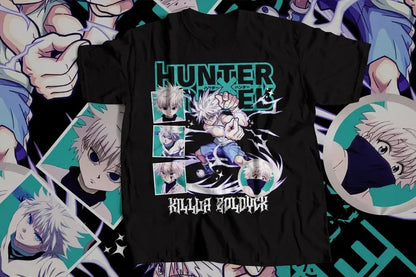 Hunter × Hunter Anime Graphic T Shirt Summer Cotton Men's Women Tee Streetwear Casual Trend Short Sleeve Couple Hip Hop Top