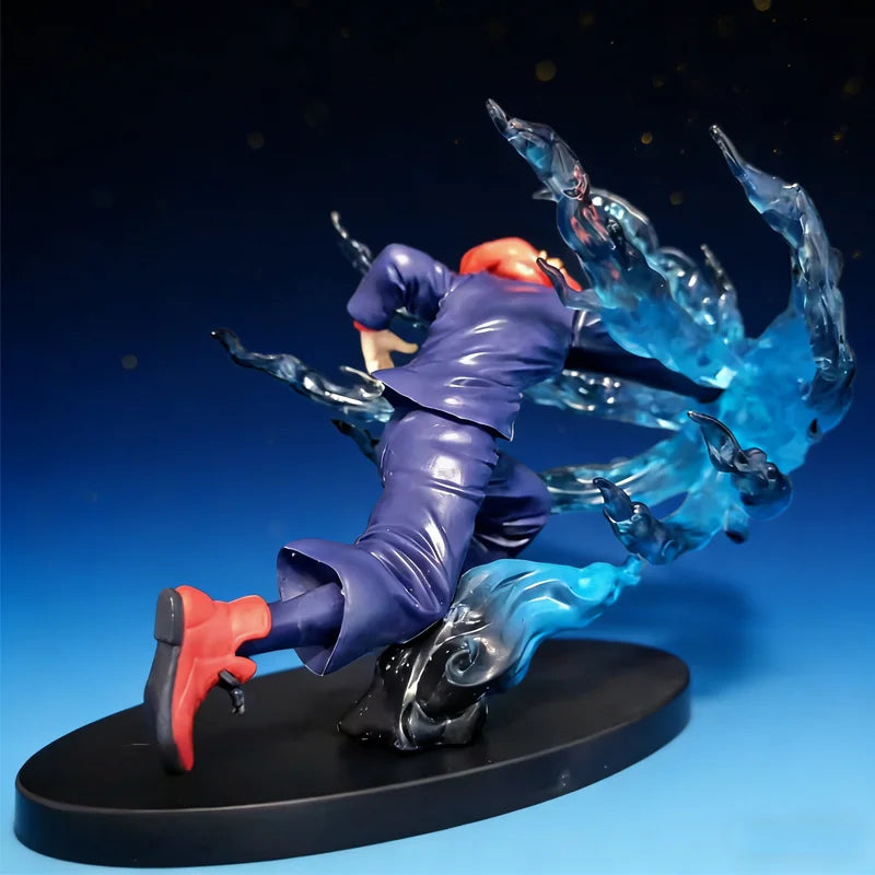 Anime Sorcery Fight JJK Yuji Itadori Handmade Desktop Decoration Ornament Model with Base Collectible Toy Gift for Boys