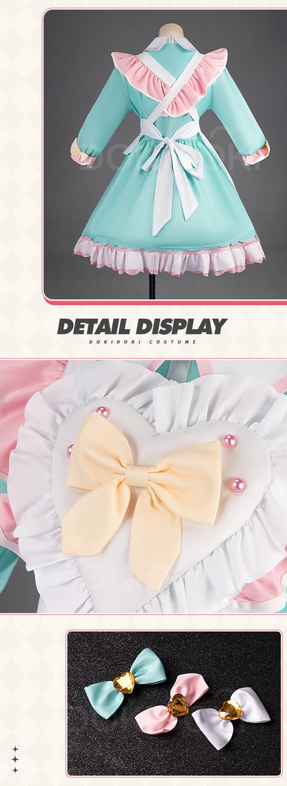 Ame Chan KAngel Cospaly Costume Game Needy Streamer Overload【XS-3XL】DokiDoki-N Women Cute Maid Plus Size