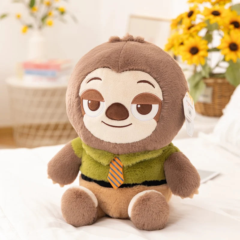 Cartoon Zootopia Judy Plush Toy Soft Stuffed Anime Animal Doll Nick Doll Ornaments Children Sleeping Pillow Cushion Couple Gifts