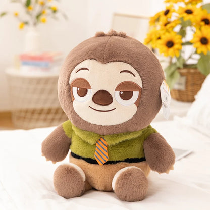 Cartoon Zootopia Judy Plush Toy Soft Stuffed Anime Animal Doll Nick Doll Ornaments Children Sleeping Pillow Cushion Couple Gifts
