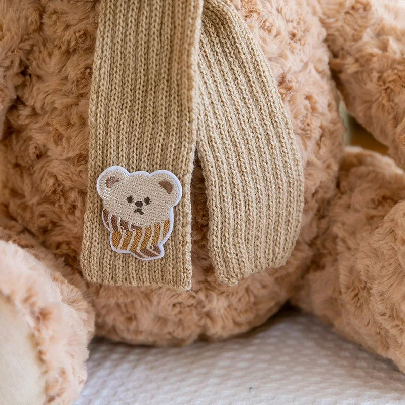 45cm Cute Cartoon Bixin Bear Series Plush Toys Stuffed Soft Animals Dressing Up Doll for Girls Kids Nice Surprise Birthday Gifts