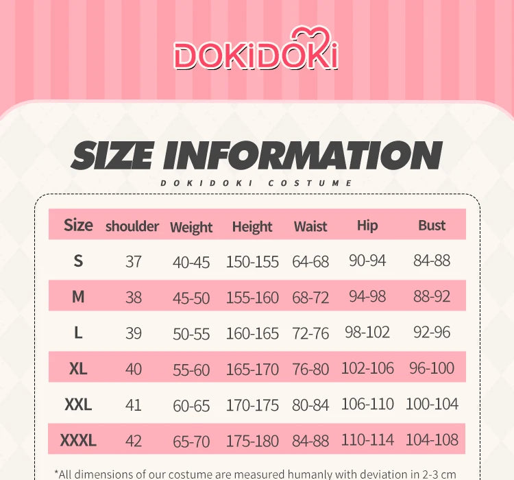 IN STOCK Bureido Cosplay Costume Game【S-3XL】DokiDoki-N Women Sexy White Dress Bureido Maid Costume Plus Size