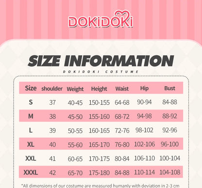 IN STOCK Bureido Cosplay Costume Game【S-3XL】DokiDoki-N Women Sexy White Dress Bureido Maid Costume Plus Size