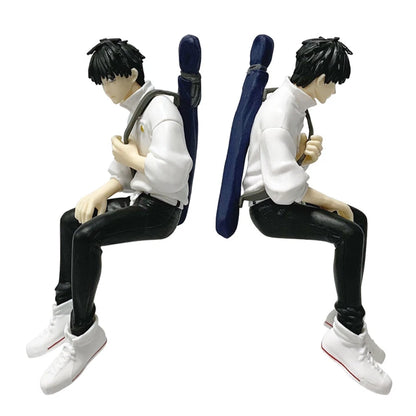 17cm Jujutsu Kaisen Anime Figure Noodle Stopper Gojo Satoru Action Figure Fushiguro Megumi Figurine PVC Collection Model Toys