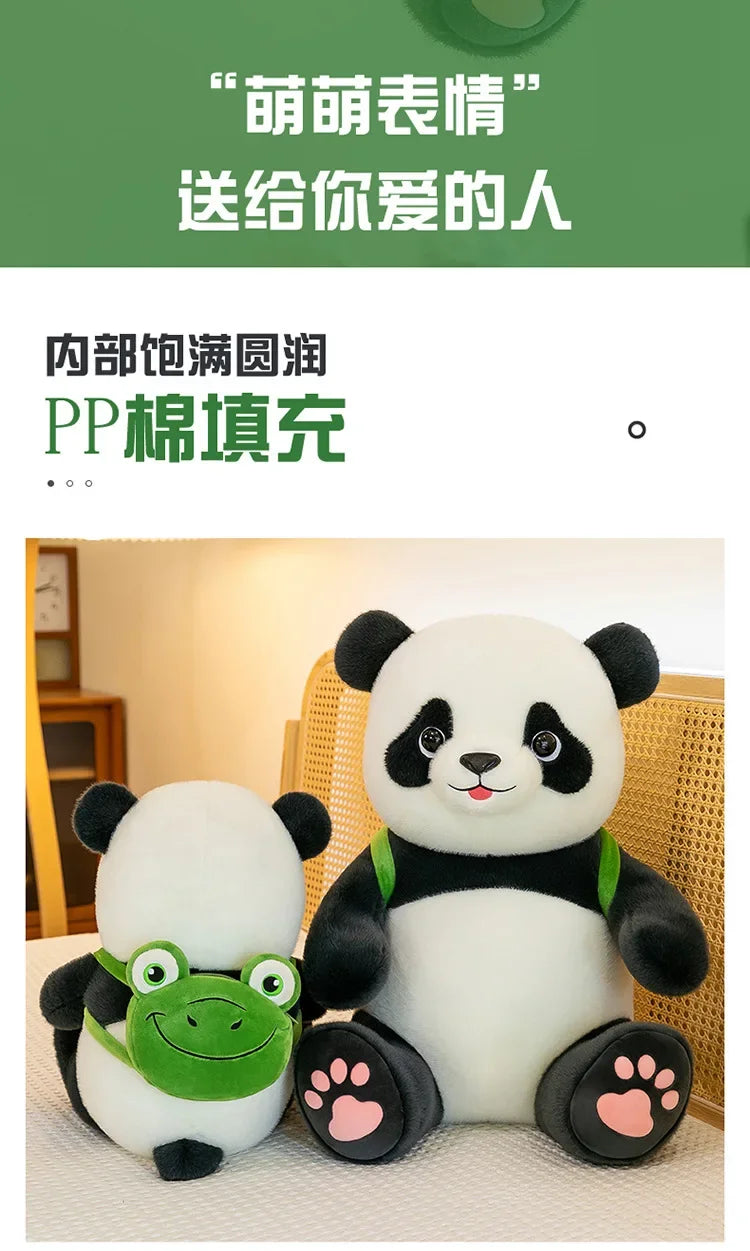 30-60cm Chinese Panda Plush Toy Chest Listing Super Full Soft Chinese National Treasure Animal Doll Children's Birthday Gift