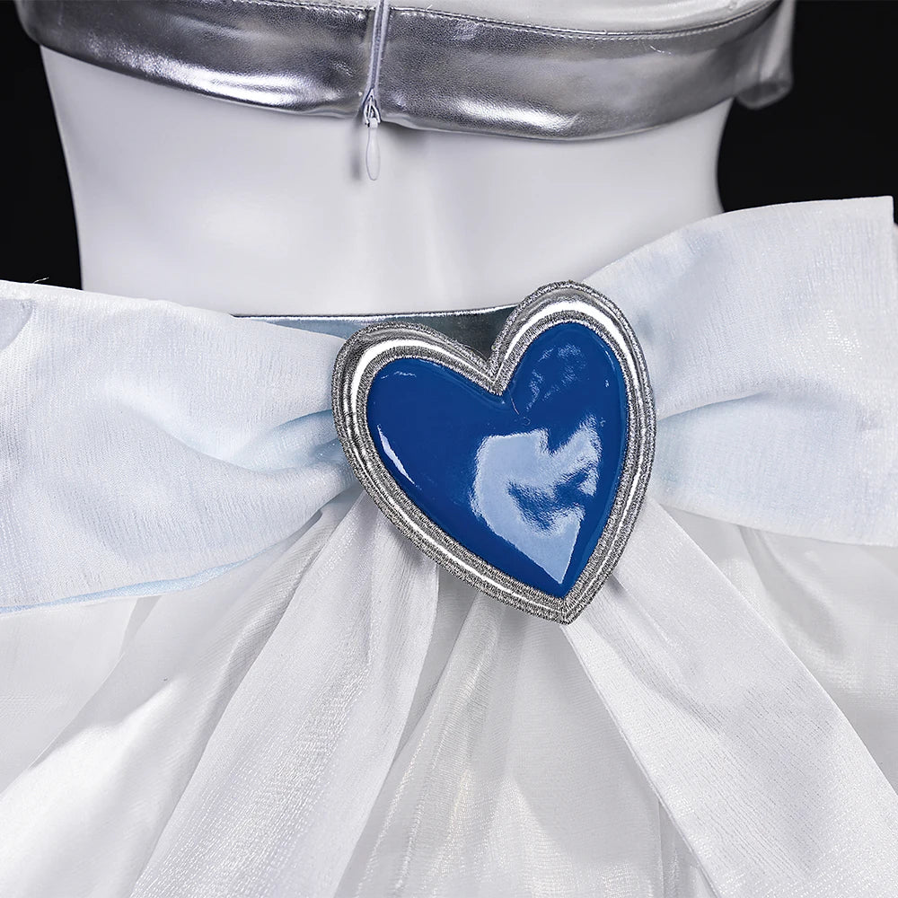 Anime New Panty Stocking with Garterbelt Stockiel Anarchy Stocking Cosplay Costume Angel Skirt Wings Halloween for Women Girls