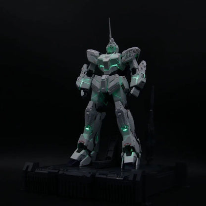 In Stock﻿ SHENSHOU Model Unicorn MGEX 1/100 RX-0 Assembly Model Kit Toys Toy With Lamp Group Action Figure Robot Gifts