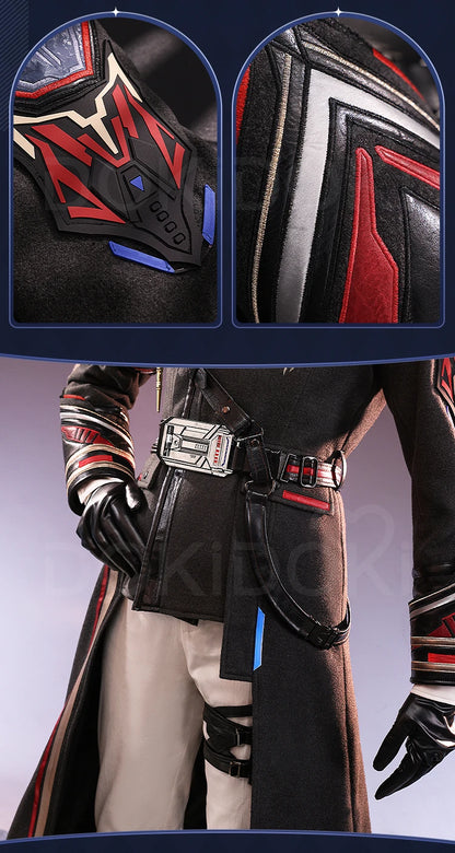 IN STOCK Caleb Cloudsreach Strategy Cosplay Costume Game Love and Deepspace DokiDoki-SR Men Xia Yizhou Caleb Cosplay Halloween