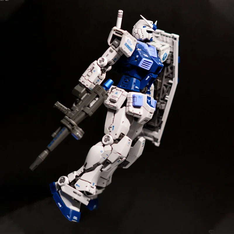 5501 Changlong Rx-78-2 Ver 2.0 RG 1/144 Base Color Assembly Model Kit Rx 78 2 Toys Movable Joints Robot Models Mecha Kids Gift