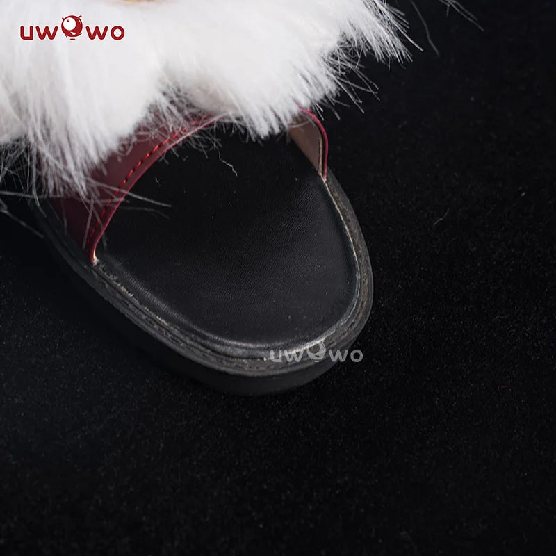 UWOWOW Aurora Shoes Game Aurora Witch Bunny Champion Cosplay Shoes Size 35-45 Shoes cover