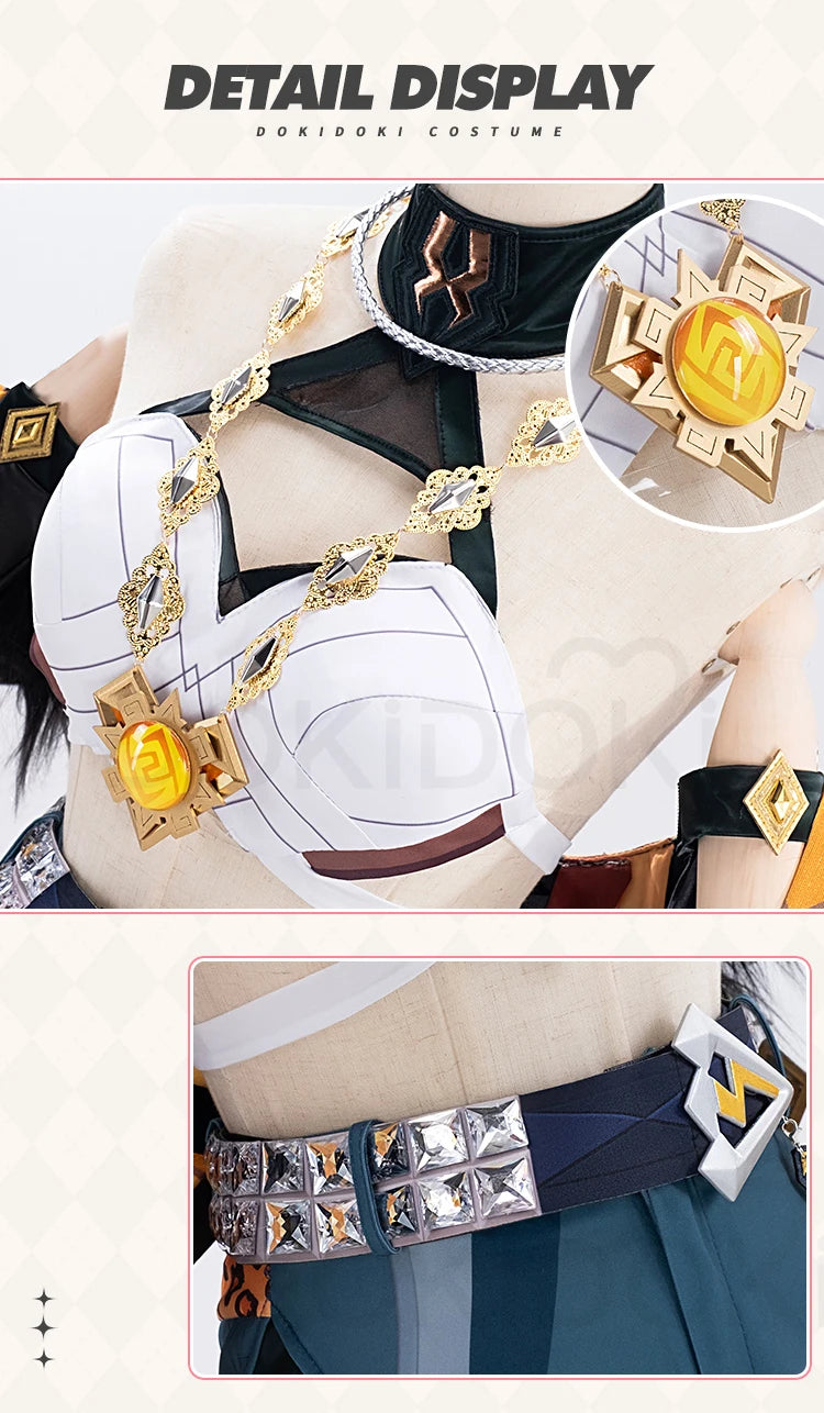 Xilonen Cosplay Costume Game Genshin Impact【XS-3XL】DokiDoki-N Women Sexy Costume Natlan Xilonen Cosplay Plus Size