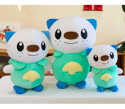 35/80cm Oshawott Pokemon Plush Toys Large Anime Doll Cute Pillow Cartoon Samurot Pokémon Plushie Stuffed Gift for Kids Christmas