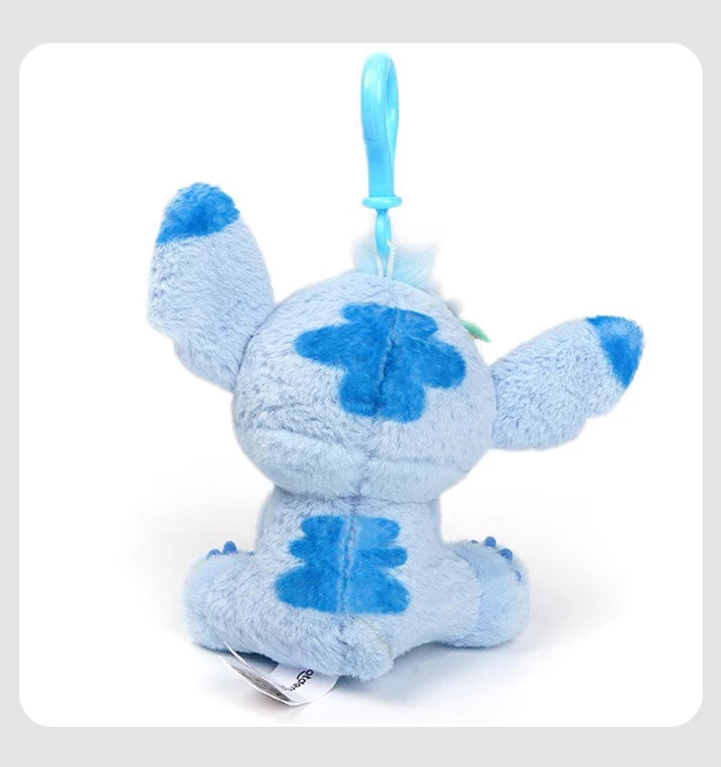 Disney Stitch Angel Toy Story Kawaii Plush Doll Cartoon Anime Stuffed Toy Keychain Pendant Toys Birthday Gift For Kids Boys Girl