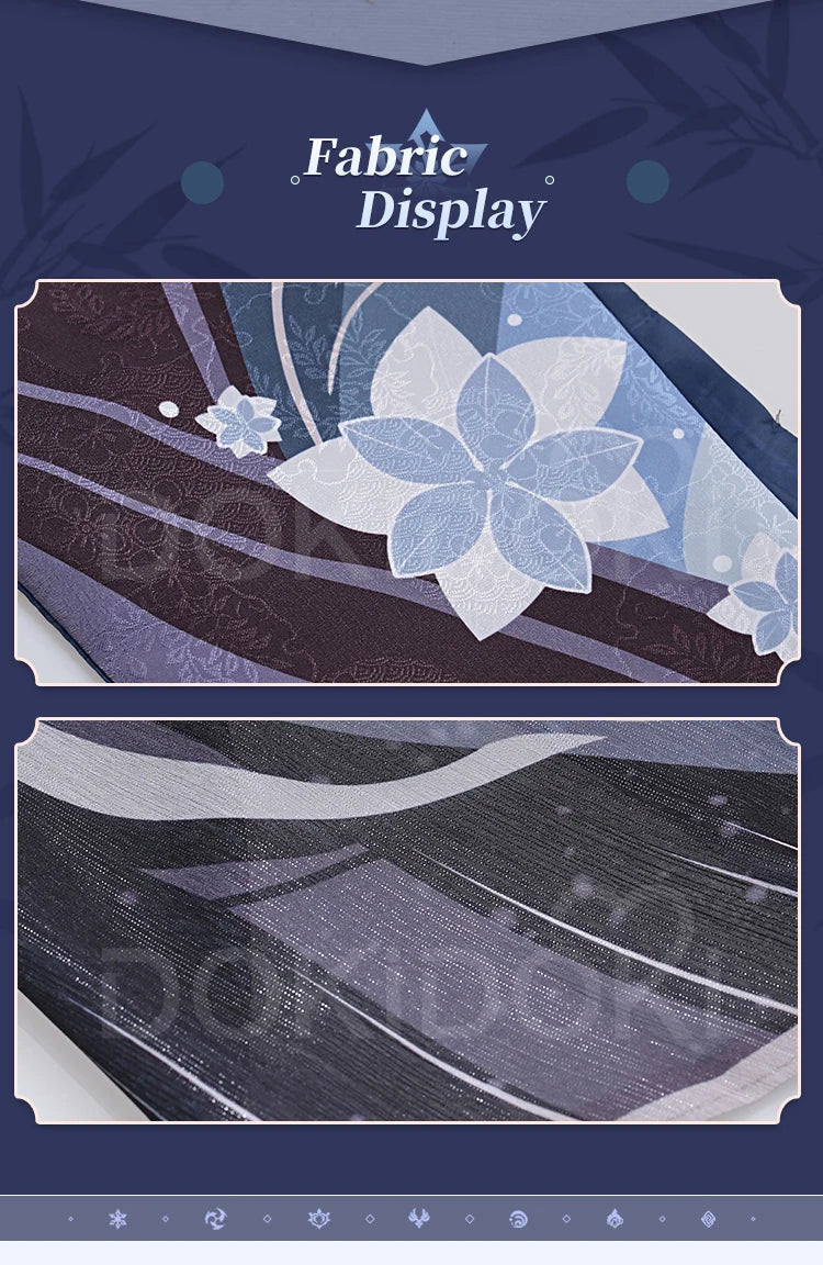 Shenhe Cosplay Costume Game Genshin Impact【XS-3XL】DokiDoki-N Shen He Skin Frostflower Dew Costume Lantern Rite Cosplay Plus Size