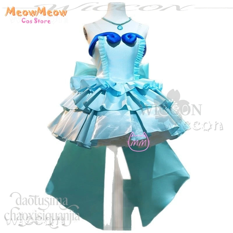 Mermaid Melody Hanon Hosho Adult Costume Polyester Set