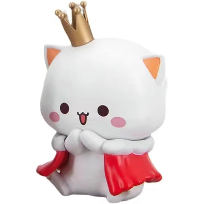 Peach Cat V2 Blind Box Cartoon Anime Figure Doll Trendy Toy Cute Pvc Desktop Room Ornament Decoration Collect Gift Mystery Box