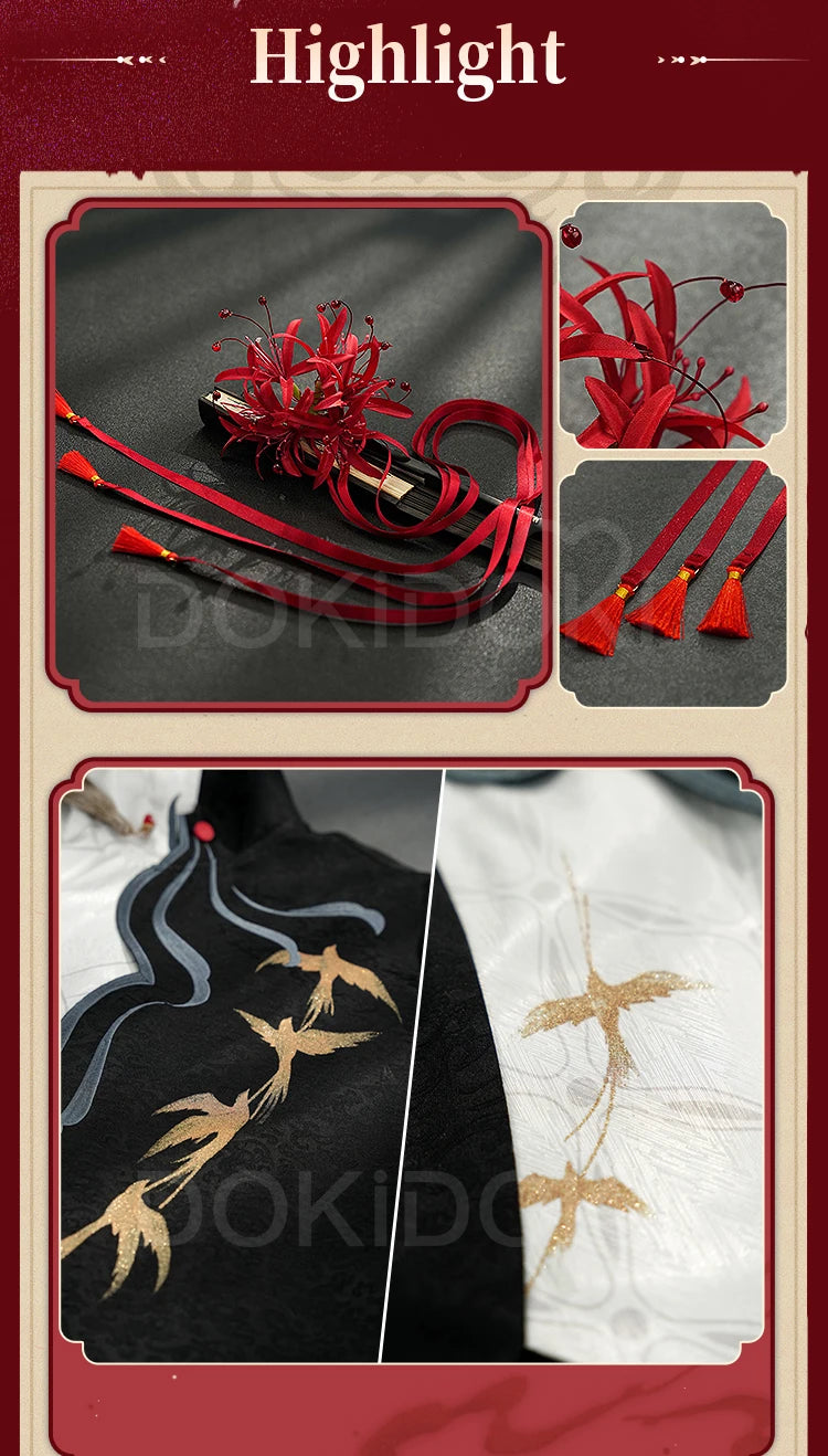 IN STOCK Jing Yuan Blade Doujin Cosplay Game Honkai: Star Rail DokiDoki-SR Men Antiquity Halloween Costume Jingyuan HSR