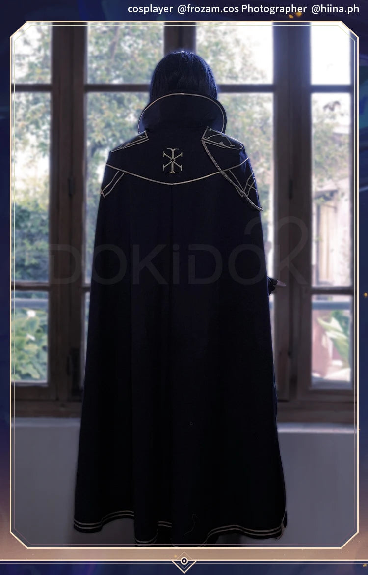 IN STOCK Caitlynn Cosplay Costume Anime Cosplay【S-3XL】DokiDoki-R Women Uniform Cloak Caitlynn Costume Plus Size