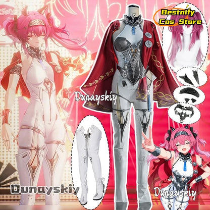 Wuthering Waves Lupa Cosplay Costume S-2XL Polyester