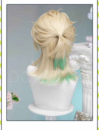 IN STOCK Luuk Hcrsscn Galbrenr Zani Ciaccona Camellya Scar Danjin Youhu Wig Game Wuthering Waves DokiDoki Women Men Wig Free Cap