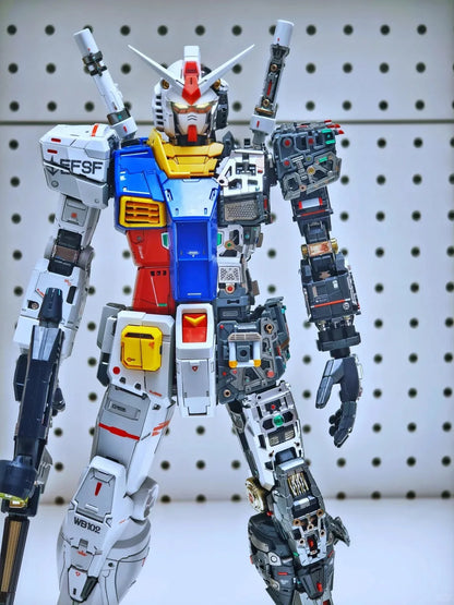 【In Stock】Daban Pgu 1/60 Rx-78-2 2.0 High-Precision Framework Assembly Action Figure Doll Model Kit Figures Collection Toy Gift