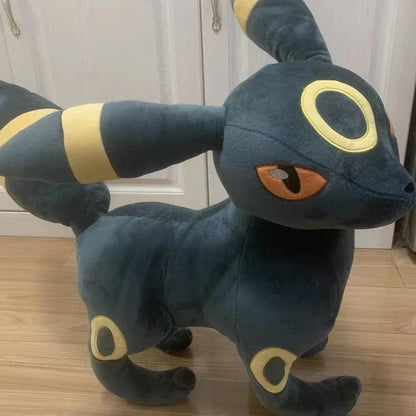 60cm Umbreon Pokemon Plush Toys Anime Doll Cute Ornament Pokémon Cartoon Stuffed Plushie Pillow Noctali Gift for Kids Christmas