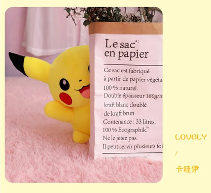 25/45/55/65CM Pokemon Pikachu Plush Doll Japanese Cartoon Animal Stuffed Children's Pikachu  Ornament Cushion Plushies Gift