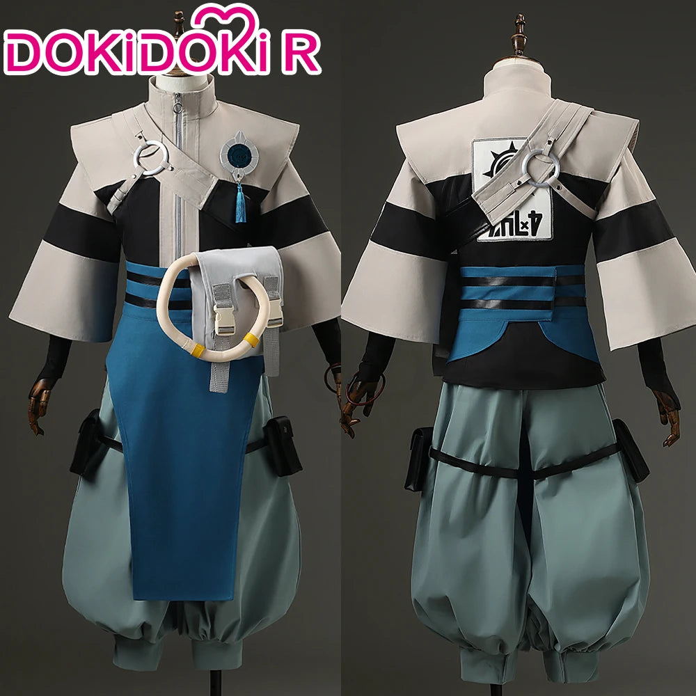 IN STOCK Zanka Cosplay Costume Anime Gachiakuta【XS-3XL】DokiDoki-R Zanka Nijiku Wig Suit Men Cosplay Plus Size