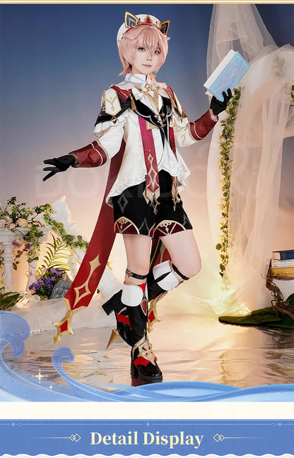 Dahlia Cosplay Costume Game Genshin Impact【S-2XL】DokiDoki-R Mondstadt Dahlia Cosplay Men Costume Halloween Plus Size