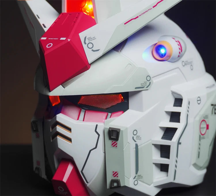 In Stock RX-78-2 Helmet Cosplay Msak Accessory Toy Action Figures Model LED Light-Up Collect Ornaments Gifts
