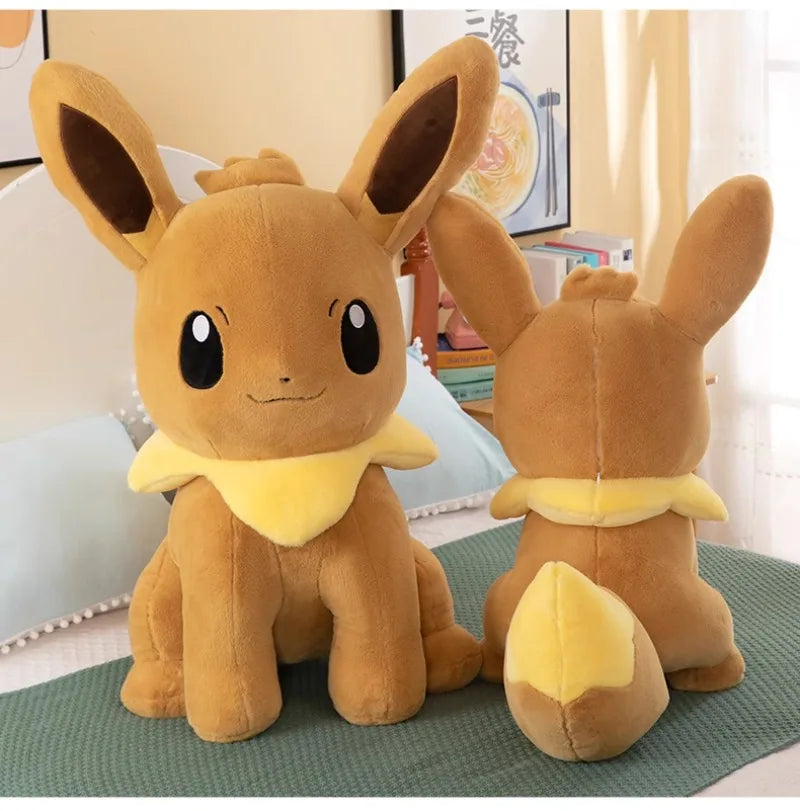40/50/70CM Big Size Pokémon Eeveelutions Plushies Anime Stuffed Toy Cartoon Comfortable Soft Doll Ornament Bolster Gift for Kid