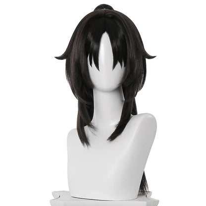 UWOWO Nekomiya Mana Wig Game Zenless Zone Zero Cosplay/ZZZ Cosplay Nekomiya Mana  Cosplay Wig Long Hair Black Hair
